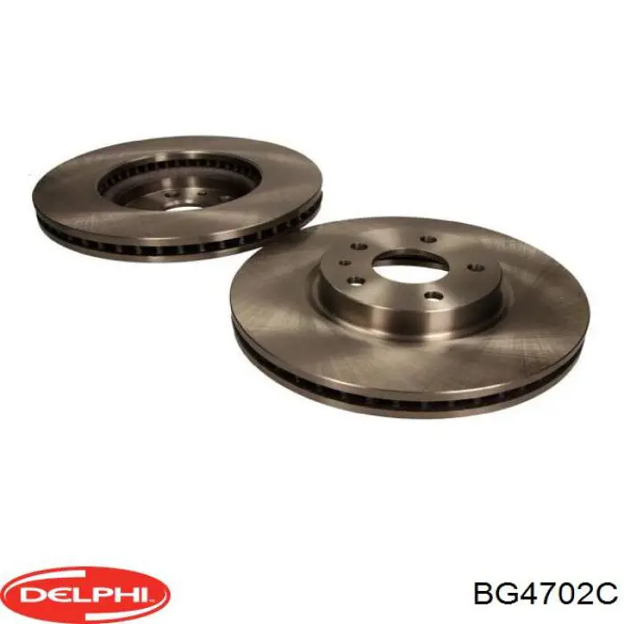 Диск переднього гальма Delphi BG4702C ціна, від 63.67 USD