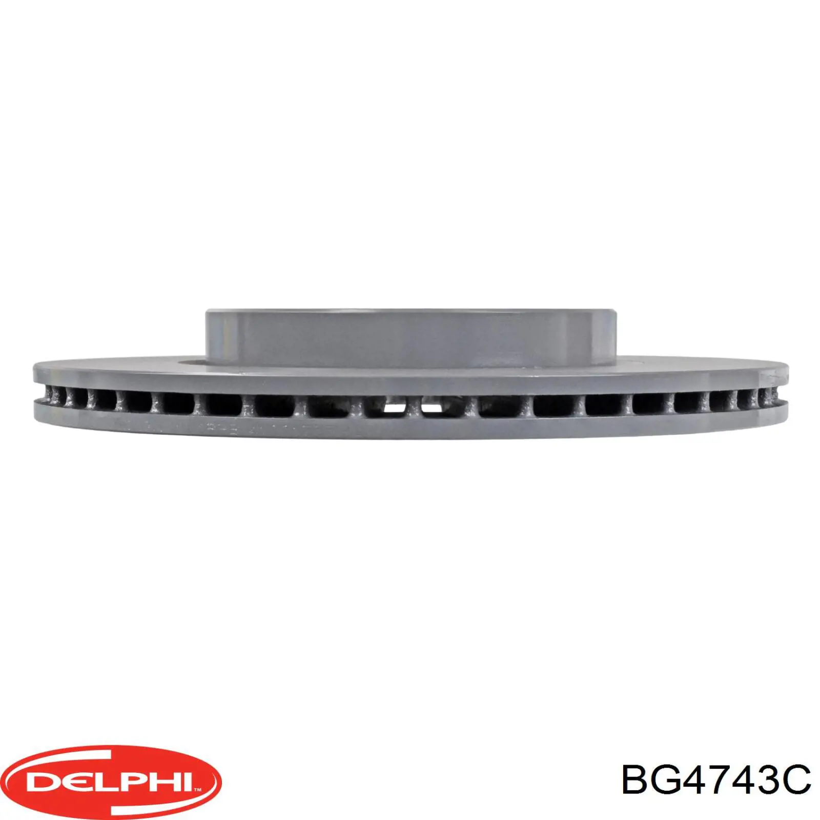 BG4743C Delphi Гальмо дискове переднє