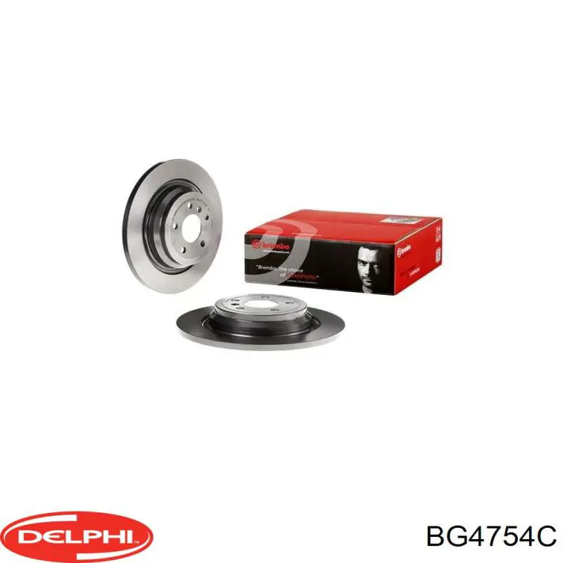 Купити BG4754C Delphi Диск заднього гальма
