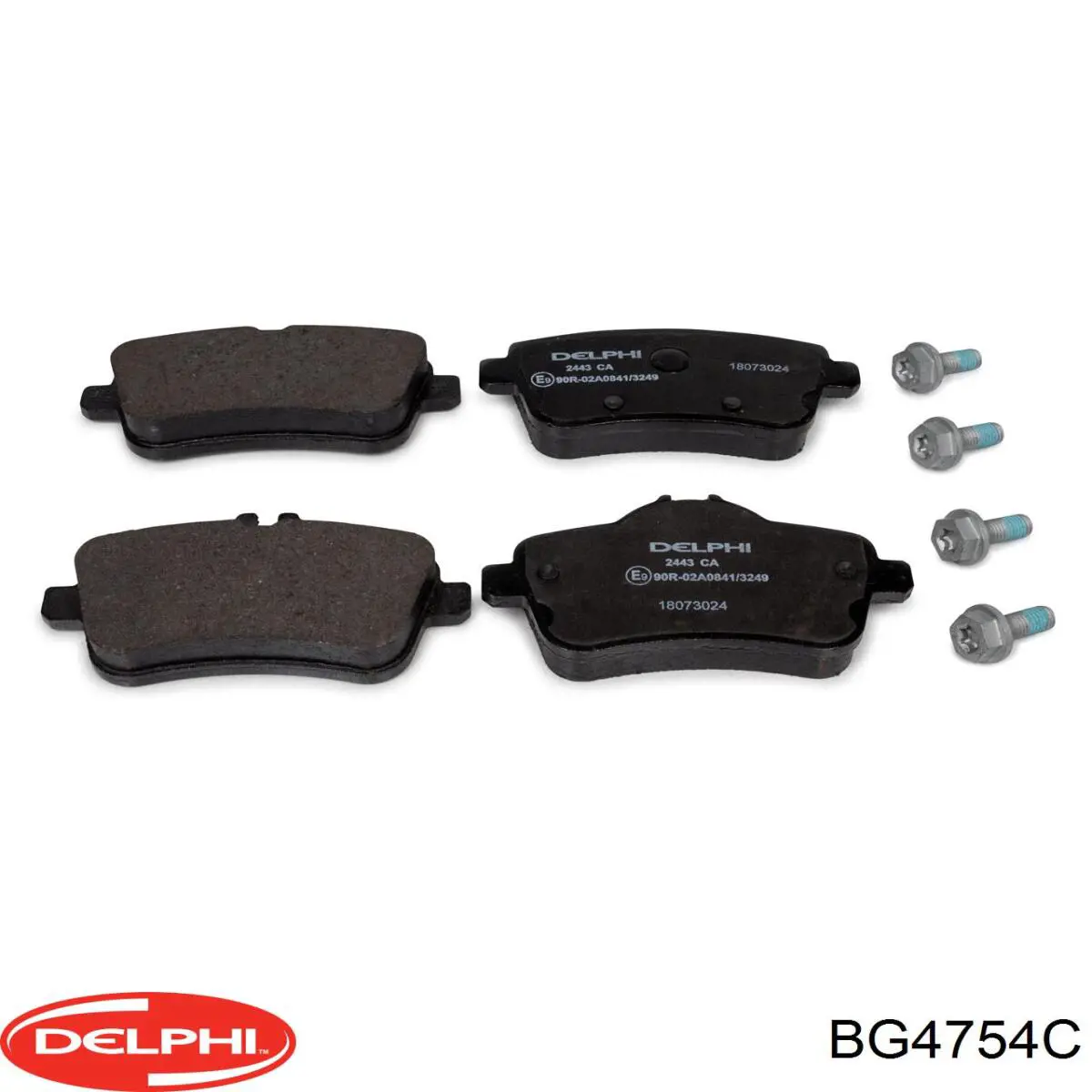Задні дискові гальма Delphi BG4754C ціна, від 52.09 USD