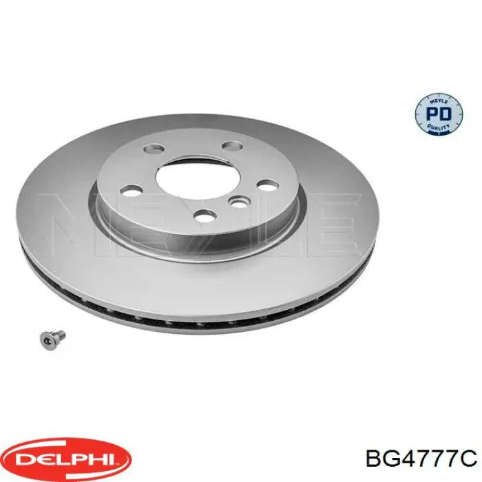 Диск переднього гальма Delphi BG4777C ціна, від 45.37 USD