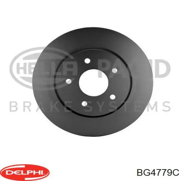 Задні дискові гальма Delphi BG4779C ціна, від 47.41 USD