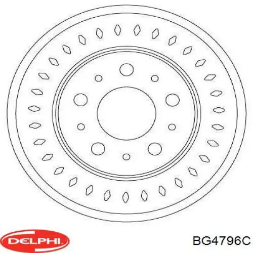 BG4796C Delphi Дискові гальма