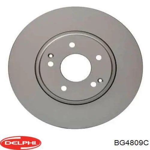 Диск переднього гальма Delphi BG4809C ціна, від 44.11 USD