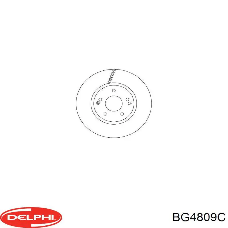 Купити BG4809C Delphi Ротор гальмівний
