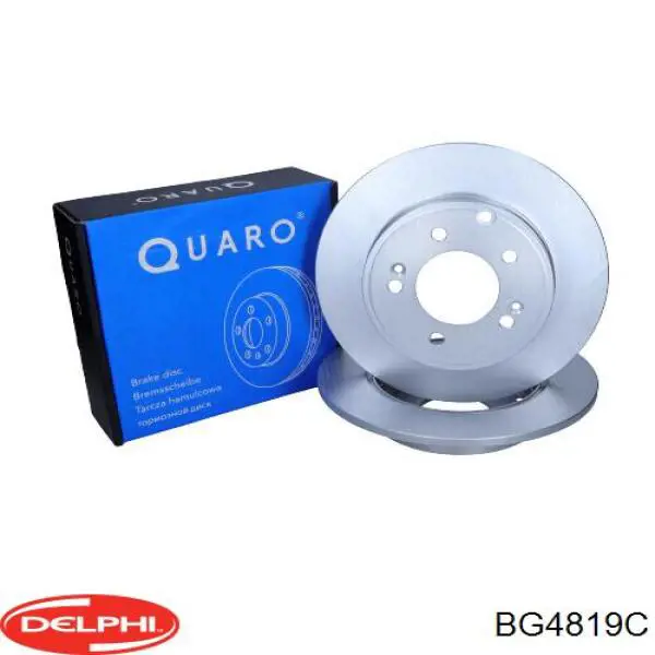 Купити BG4819C Delphi Диск заднього гальма
