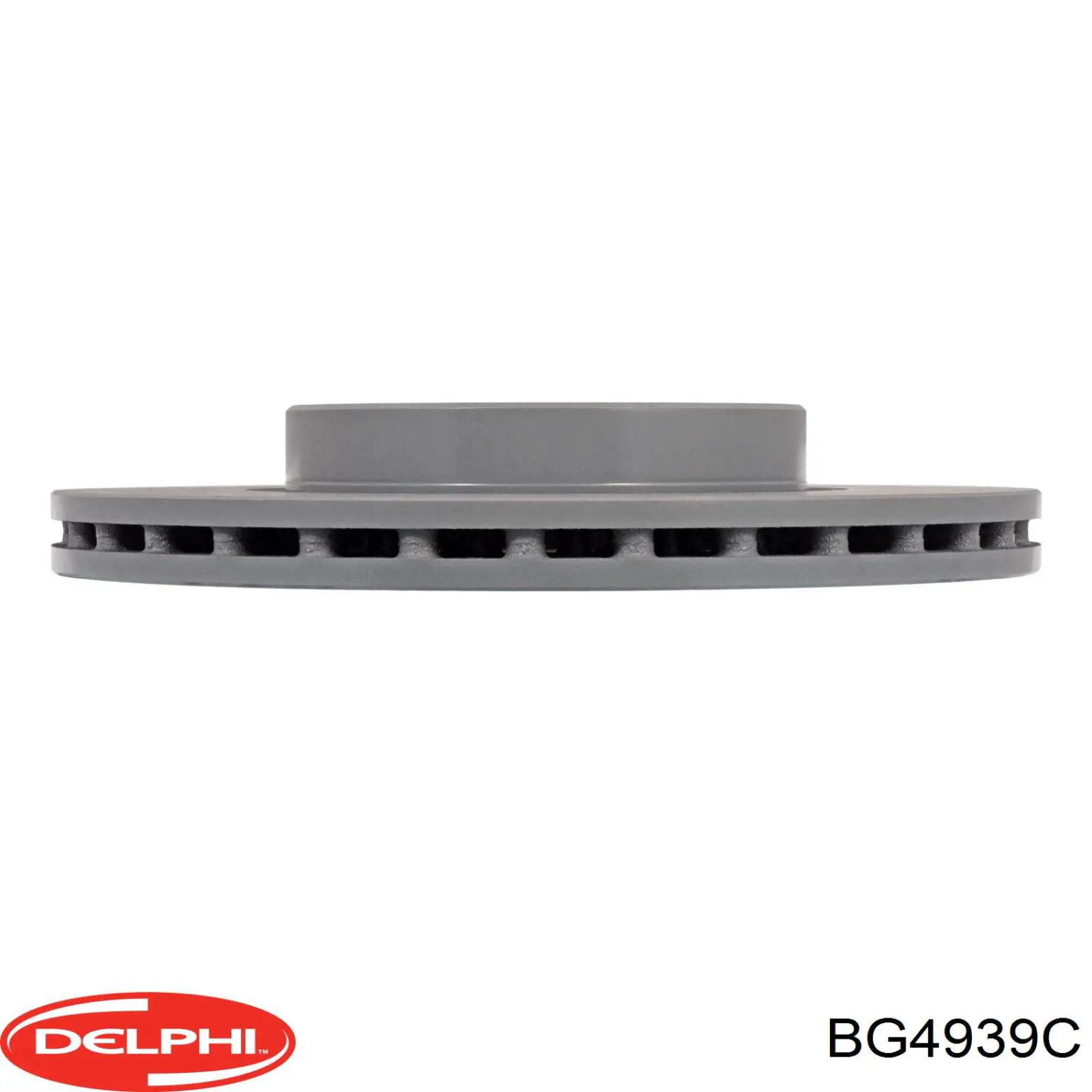 Диск переднього гальма Delphi BG4939C ціна, від 49.34 USD