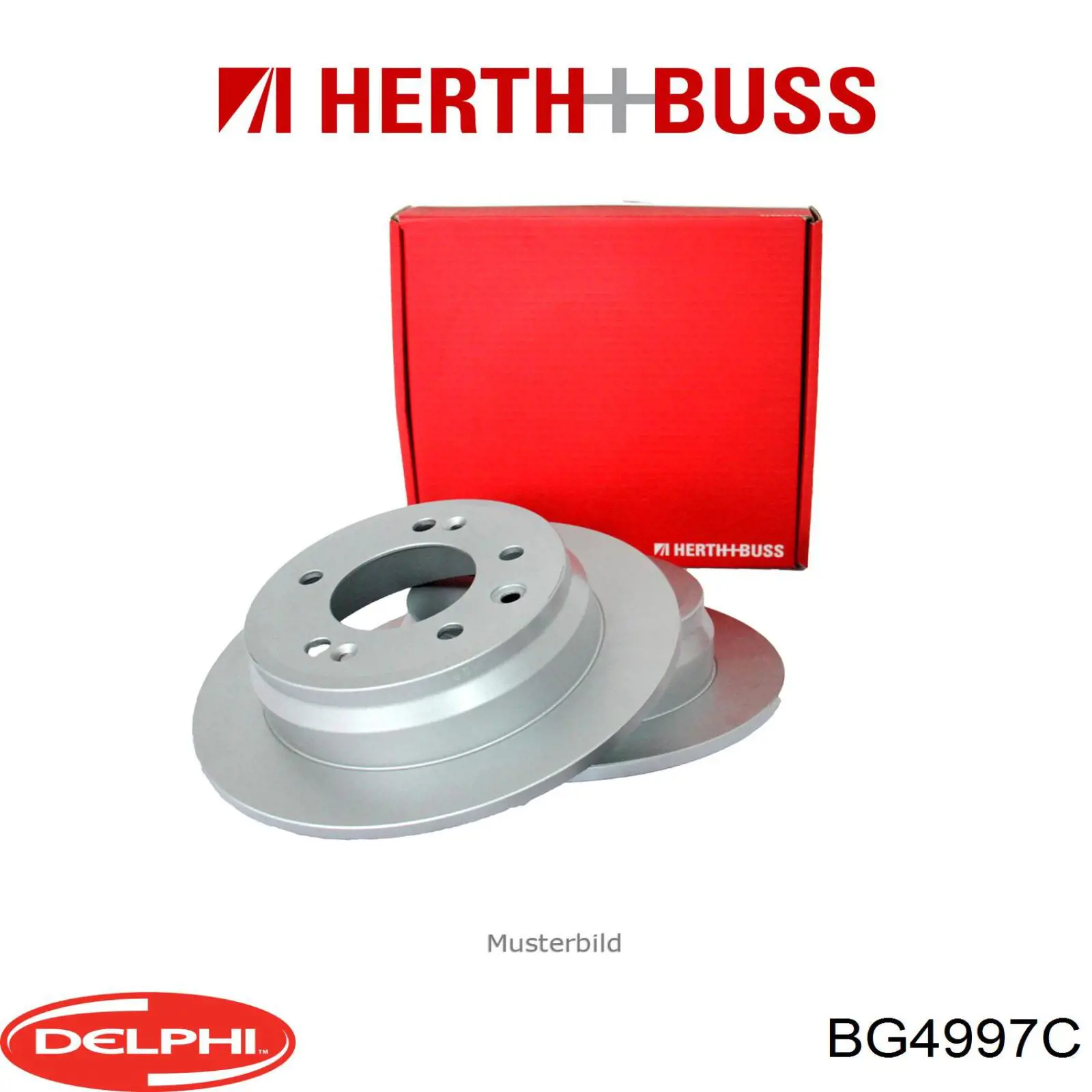 Задні дискові гальма Delphi BG4997C ціна, від 29.89 USD
