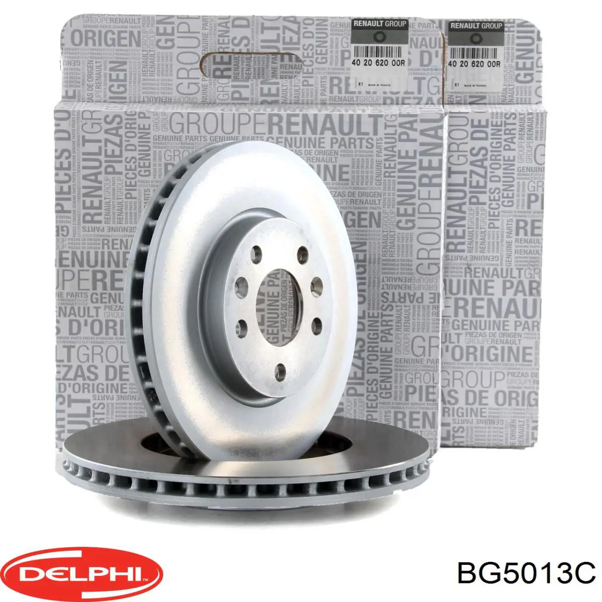 Диск переднього гальма Delphi BG5013C ціна, від 60.69 USD