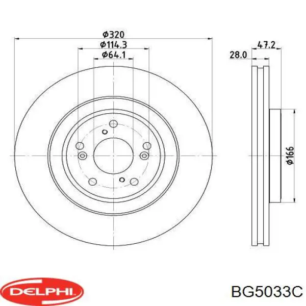  BG5033C Delphi