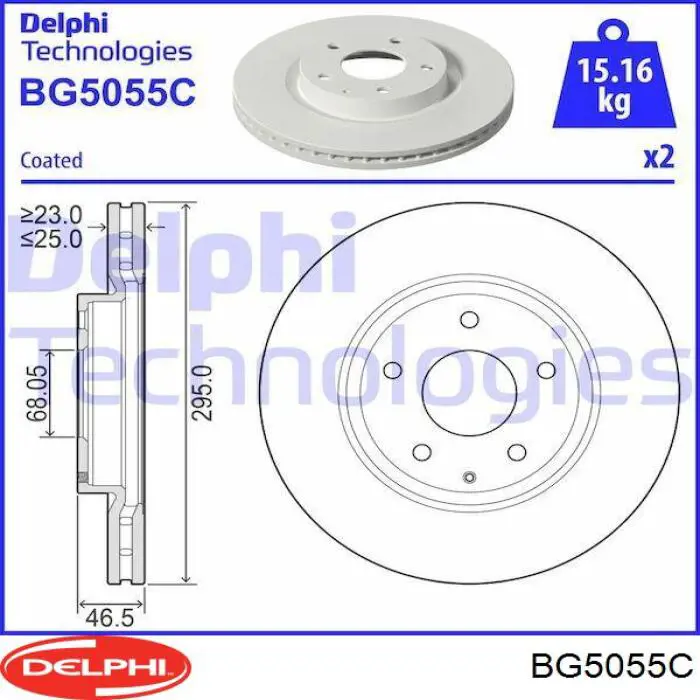 Диск переднього гальма Jurid/Bendix 563678JC ціна, від 55.88 USD