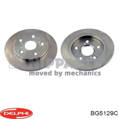 Купити BG5129C Delphi Диск заднього гальма