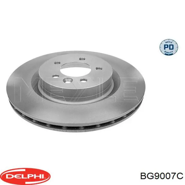 Диск переднього гальма Delphi BG9007C ціна, від 73.58 USD