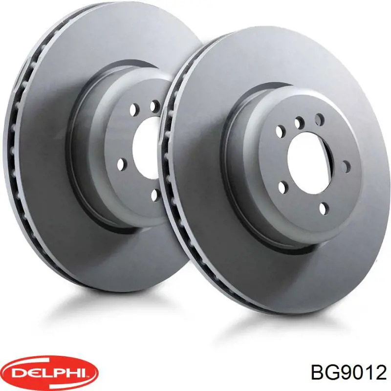 Гальмівні диски передні BG9012 Delphi