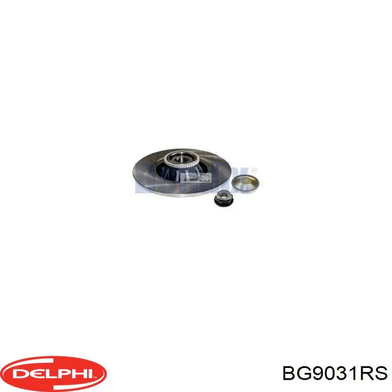 Гальмівні диски BG9031RS Delphi