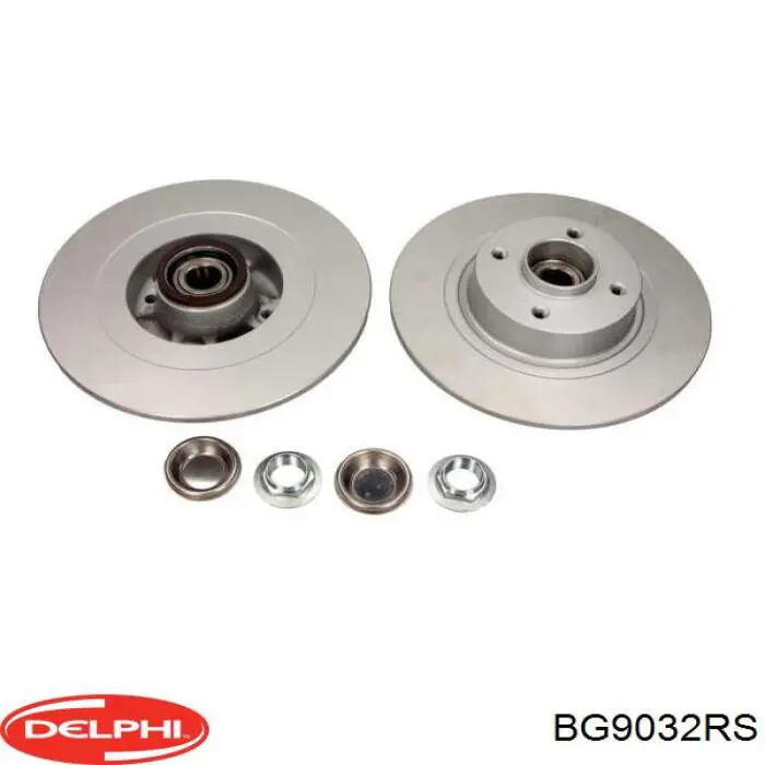 Задні дискові гальма Delphi BG9032RS ціна, від 77.01 USD