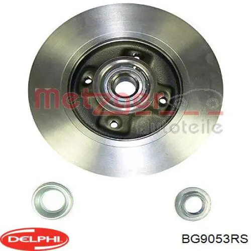 Задні дискові гальма Delphi BG9053RS ціна, від 57.97 USD