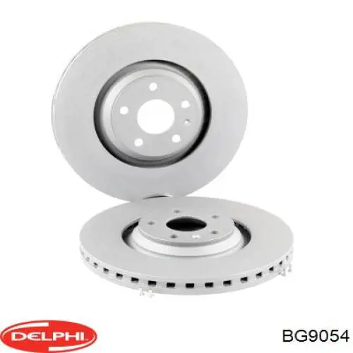 Диск переднього гальма Delphi BG9054 ціна, від 69.48 USD