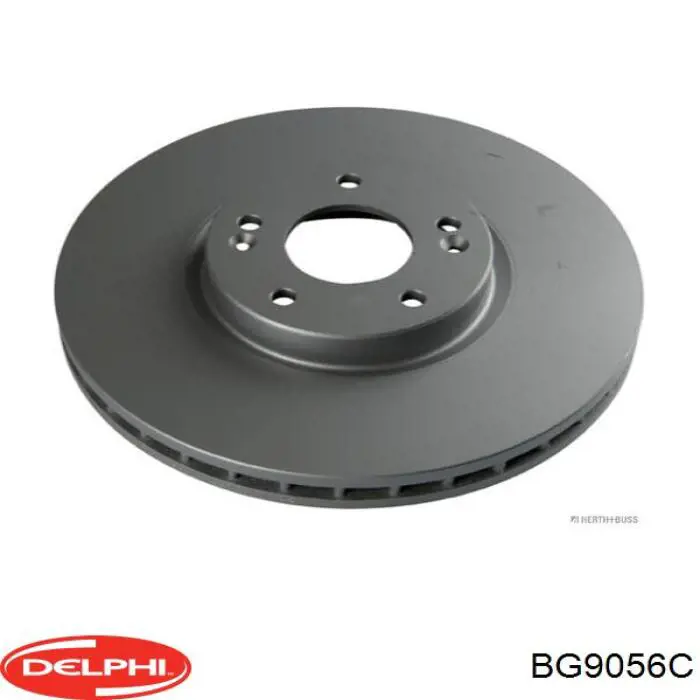 Гальмівні диски передні BG9056C Delphi