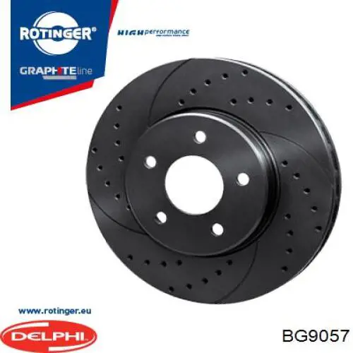 Купити BG9057 Delphi Ротор гальмівний