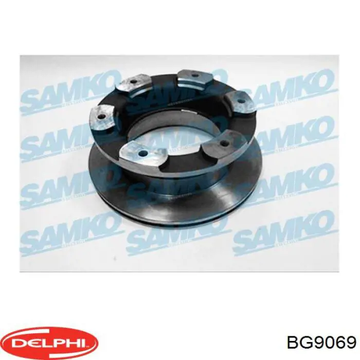 BG9069 Delphi Дискові гальма