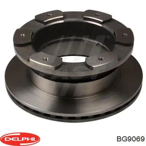 Купити BG9069 Delphi Диск заднього гальма