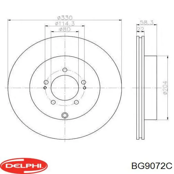 Диск переднього гальма Rotinger 20994HPGLT5 ціна, від 124.07 USD