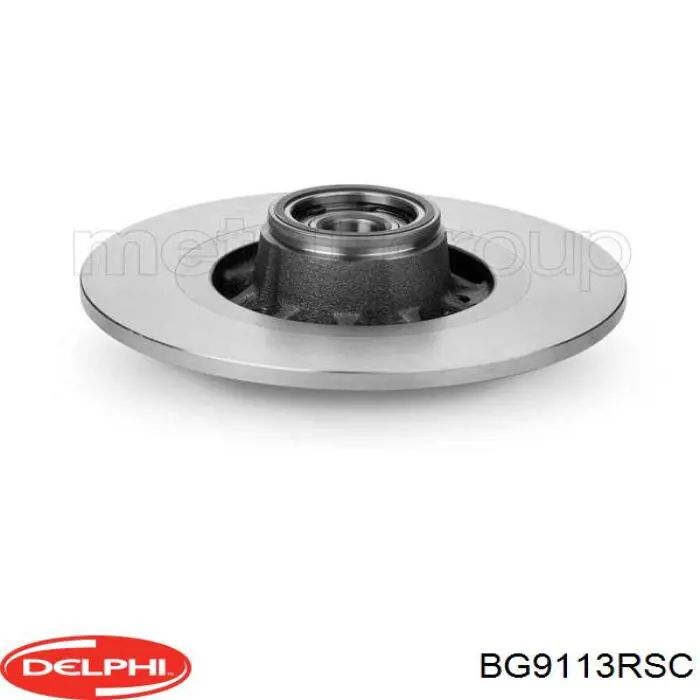 Задні дискові гальма Delphi BG9113RSC ціна, від 75.63 USD