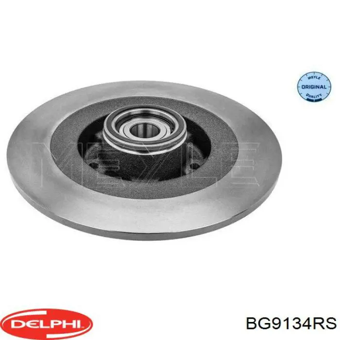 Купити BG9134RS Delphi Диск заднього гальма