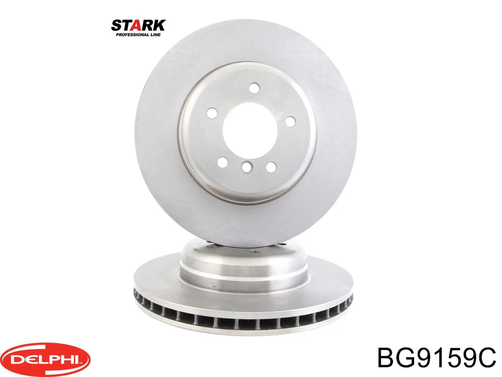 Диск переднього гальма Delphi BG9159C ціна, від 128.01 USD