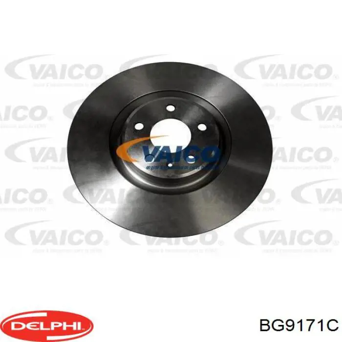 Диск переднього гальма Delphi BG9171C ціна, від 94.53 USD
