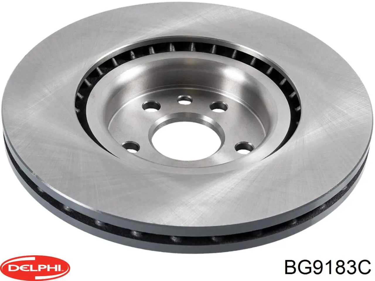 Диск переднього гальма Delphi BG9183C ціна, від 69.53 USD