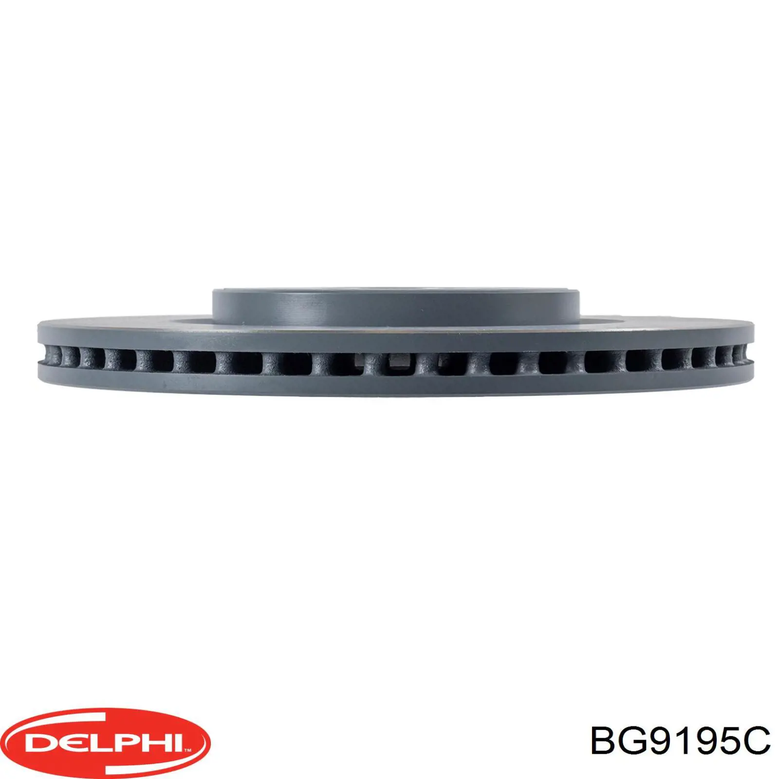 Диск переднього гальма Delphi BG9195C ціна, від 67.58 USD