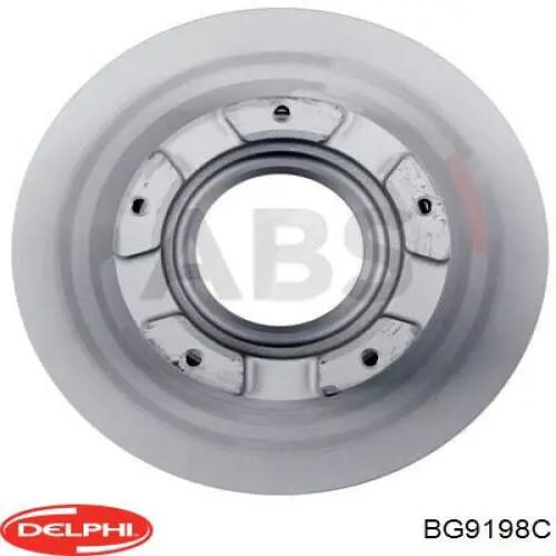 Задні дискові гальма Delphi BG9198C ціна, від 78.36 USD