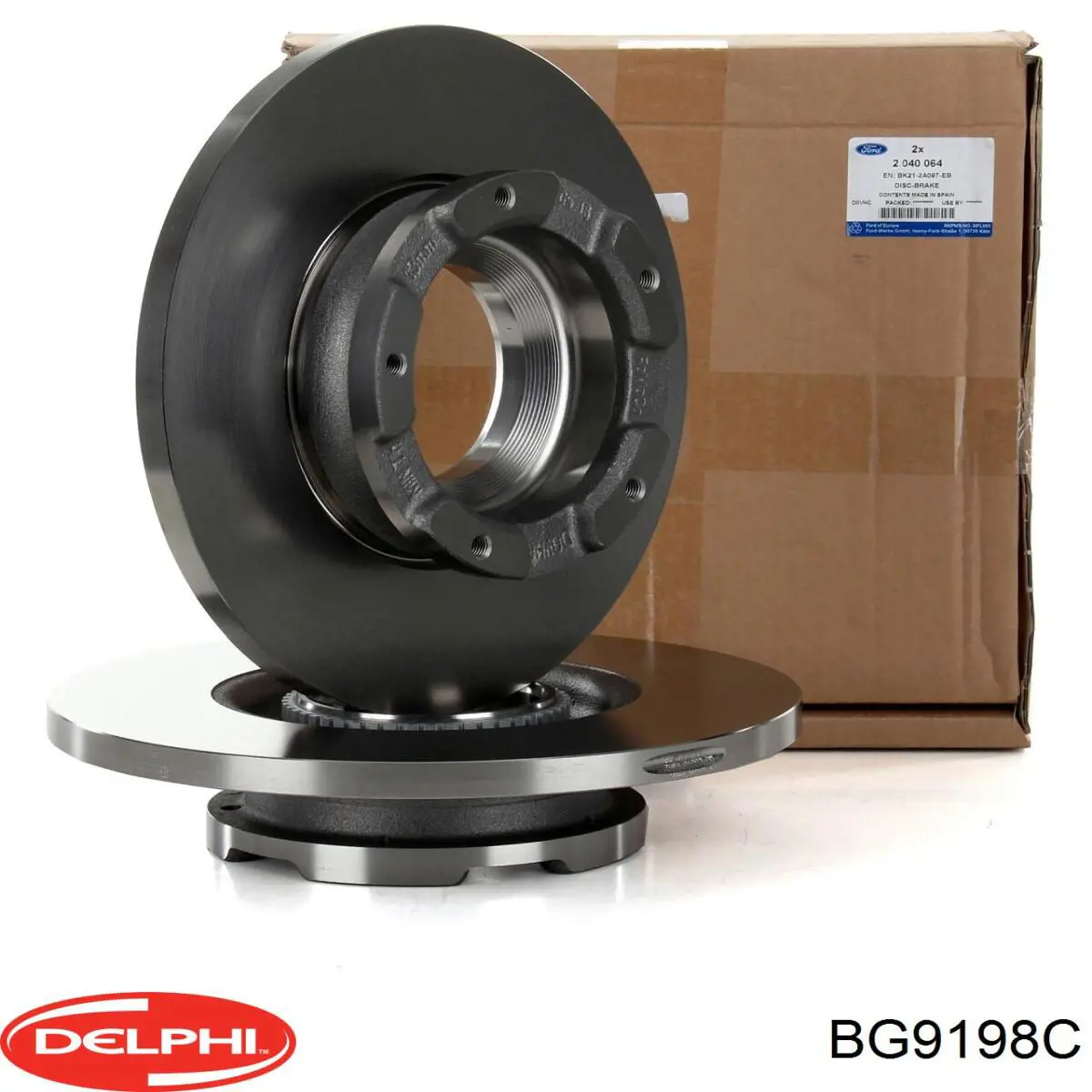 Купити BG9198C Delphi Диск заднього гальма