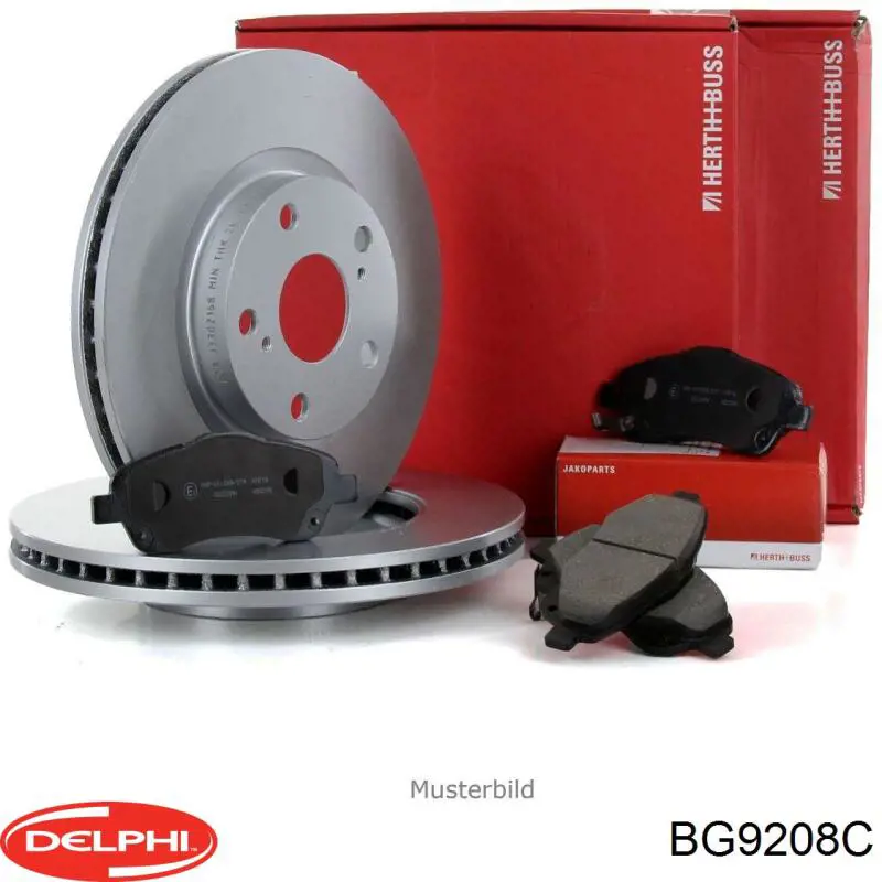 BG9208C Delphi Гальмо дискове переднє