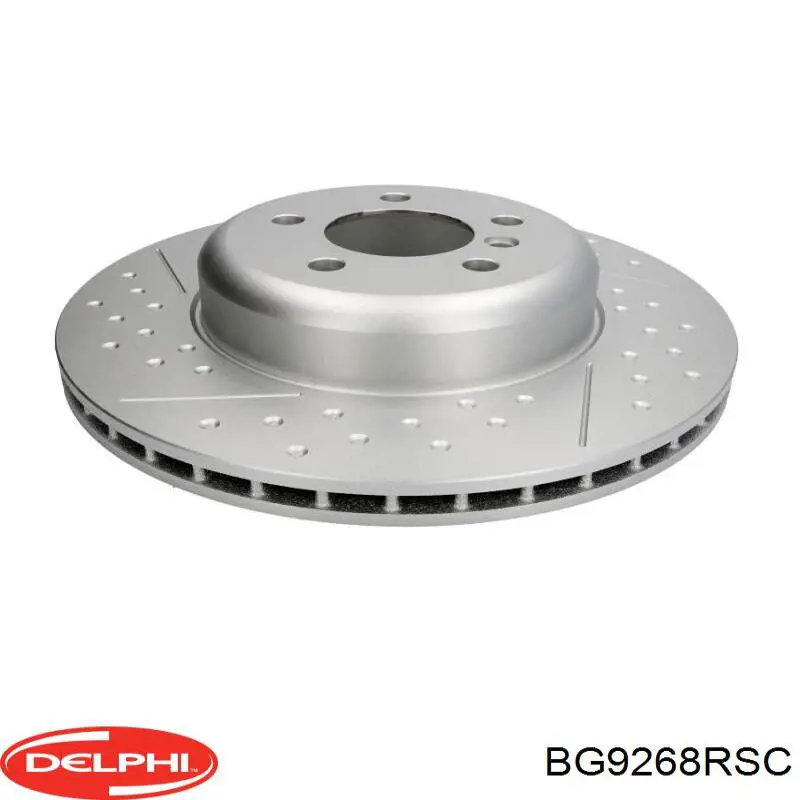 Купити BG9268RSC Delphi Диск заднього гальма