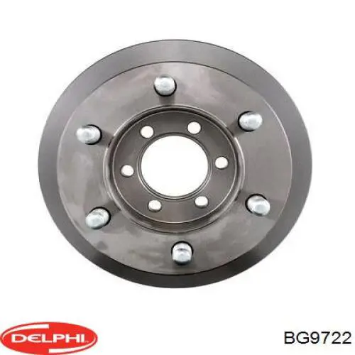 BG9722 Delphi Гальмо дискове переднє