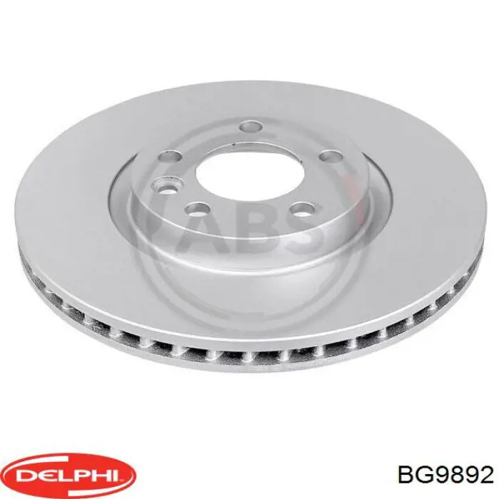 Диск переднього гальма Delphi BG9892 ціна, від 59.91 USD