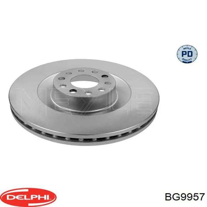 BG9957 Delphi диск гальмівний передній