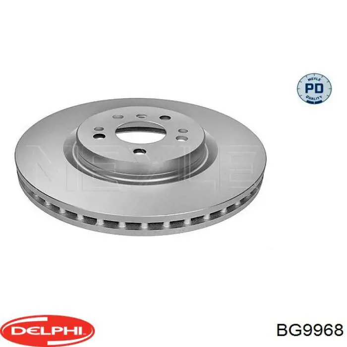 BG9968 Delphi диск гальмівний передній