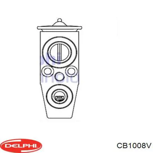 CB1008V Delphi Клапан розширювальний