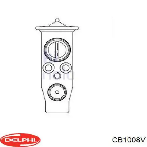 Клапан TRV, кондиціонера Delphi CB1008V ціна, від 51.67 USD