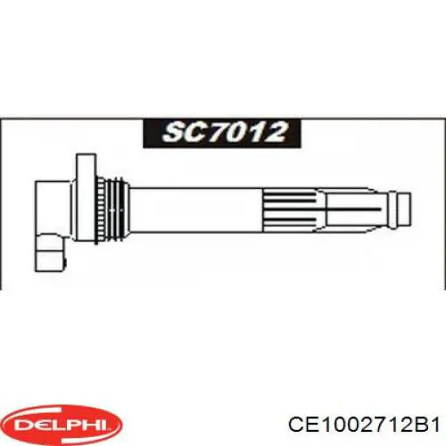 Котушка запалювання Delphi CE1002712B1 ціна, від 23.47 USD