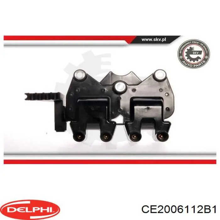CE2006112B1 Delphi Котушка запалювання