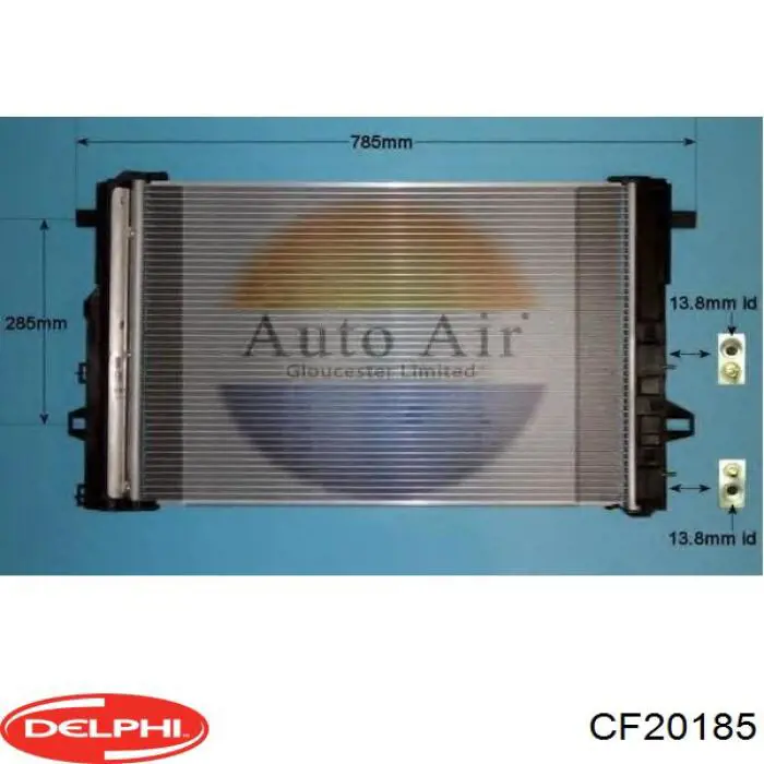 CF20185 Delphi Конденсатор