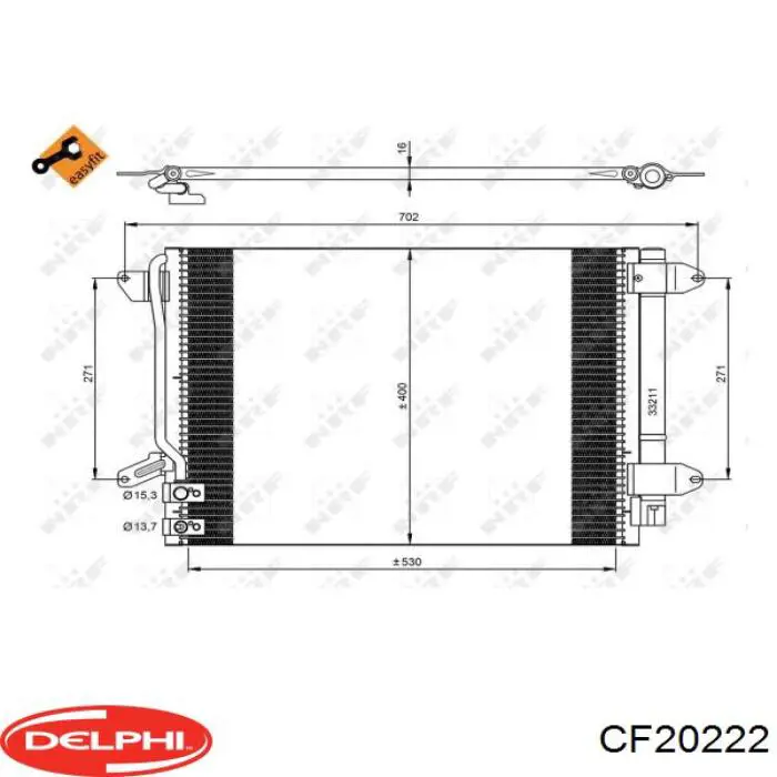 CF20222 Delphi Конденсатор