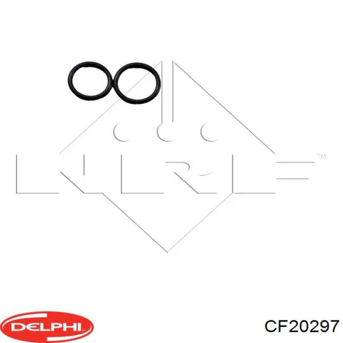 Купити CF20297 Delphi Радіатор системи охолодження кондиціонера