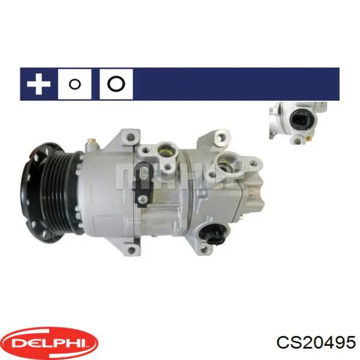 Компресор кондиціонера CS20495 Delphi