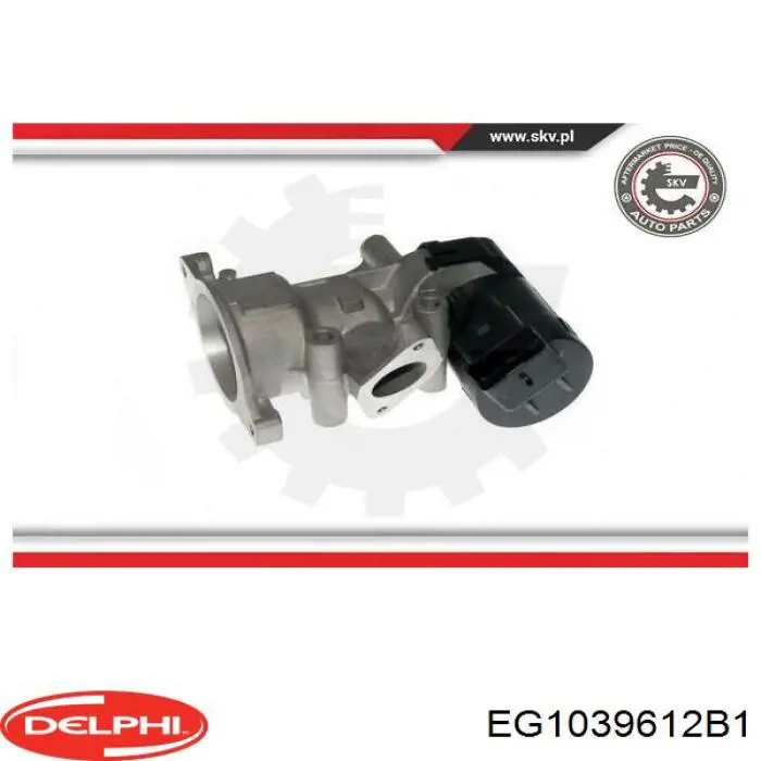 Клапан ЄГР EG1039612B1 Delphi